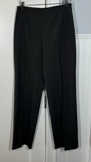 Emporio Armani‎ Vintage Green Wide Leg Wool Dress Pants Size 38 US size 2 office thumbnail 1