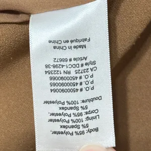 Aritzia Babaton The Stedman Coat Tan Brown Small thumbnail 10
