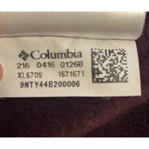 COLUMBIA Womens‎ Benton Springs Full Zip Fleece Jacket Burgundy Size S Small thumbnail 7