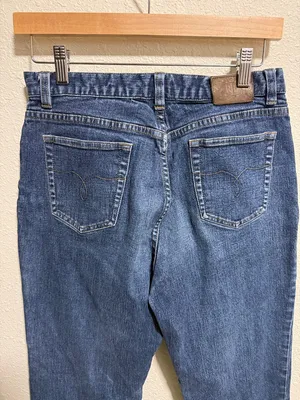 Lauren Ralph Lauren‎ Jeans Co Premium Blue Straight Leg High Rise Jeans Size 6 thumbnail 7