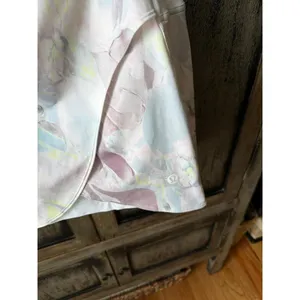 lululemon high-rise wrap tennis skirt features a pastel nouveau marble meadow 14 thumbnail 2