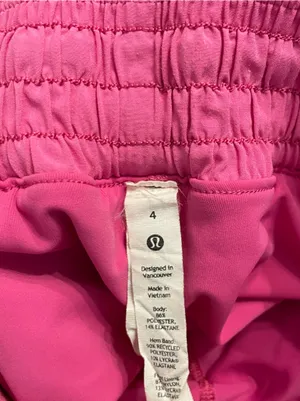 lululemon athletica Hotty Hot High-Rise Skirt Pink Athletic Skort Size 4 thumbnail 6