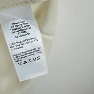 J.Crew Drapey Tee Shirt Top Blouse Viscose Ivory Classic Neutral Small NWT thumbnail 5
