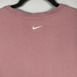Nike Dri-FIT Get Fit Fleece‎ Crew Sweatshirt Womens L Pink DD5282-630 thumbnail 7
