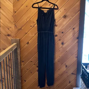 Derek heart marked dark gray halter top jumpsuit thumbnail 4