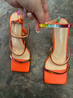ASOS Public Desire Colorful heels thumbnail 5