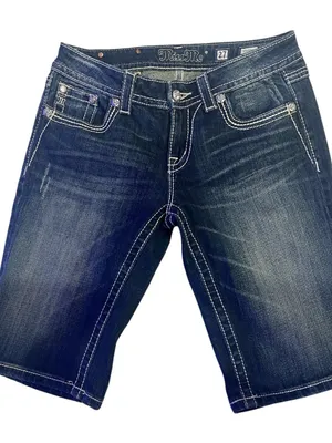 Miss Me easy Bermuda Denim Shorts size 27 thumbnail 1