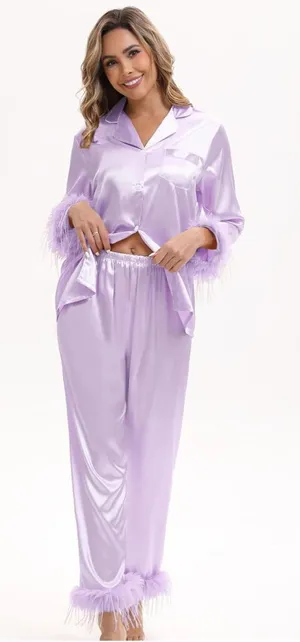 Purple Pajama Set thumbnail 1