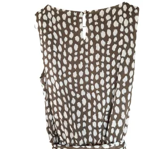 MSK‎ 90's Brown and White Dress Sz 6 thumbnail 6