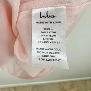 Lulus Diora Pink Orange Print Sleeveless Mini Dress Rayon Vacation Large NWT thumbnail 9