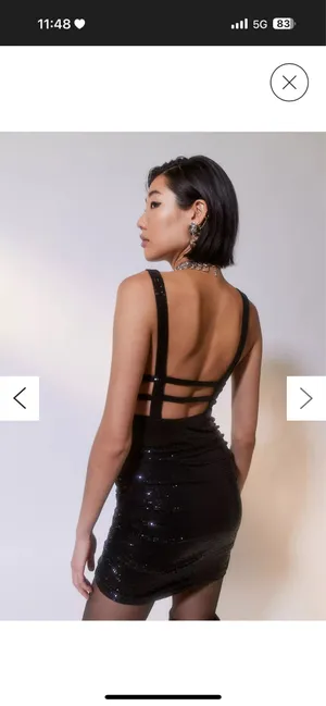 Urban Outfitters Black Mini Dress thumbnail 2