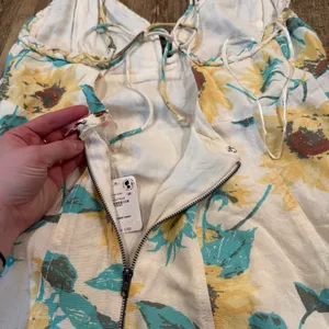 NWT Free People Altura Printed Mini Dress Sunflower Large thumbnail 6