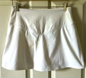 Antonio Melani Womens White Tennis Golf Skirt‎ Skort Size Medium Minimalist thumbnail 1