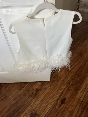 The Pants Store womens white blouse tank thumbnail 2