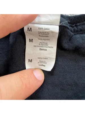 Fruit of the Loom The Voiceless Project Women’s Black T-Shirt Medium Advocacy Social Awareness thumbnail 5