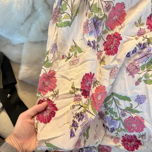Patrons of Peace Floral Tie Strap Midi Dress Boho Cottagecore Smocked Medium thumbnail 10