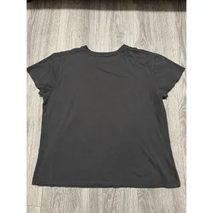 Mighty‎ Fine Wyoming Graphic T-Shirt Womens Medium Gray Souvenir Bison Mountain thumbnail 6