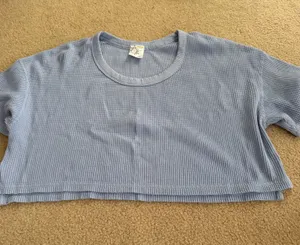 Aerie Waffle Top scoop thumbnail 1