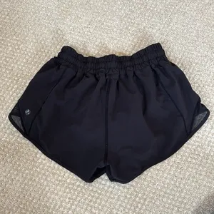 Black Hotty Hot Low-Rise Lined Shorts 2.5” thumbnail 3