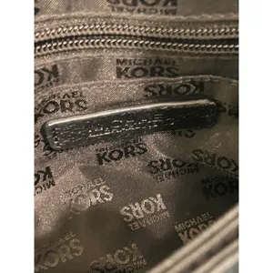 Michael Kors black Leather Studded Shoulder Bag w/partial chain strap thumbnail 10