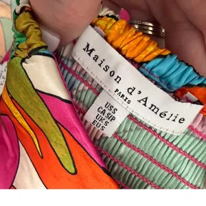 Maison d'Amelie Resort Wear floral 2pc outfit size small thumbnail 9