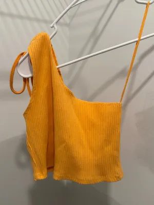 orange aerie tube top thumbnail 1