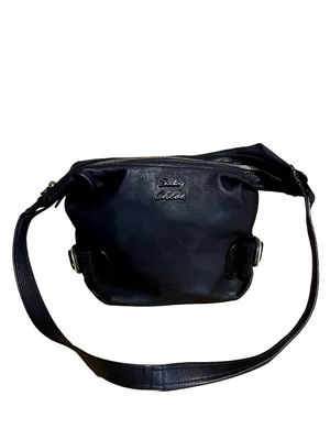 See By Chloe Black Leather Slouchy Shoulder Bag thumbnail 3