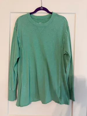 Aerie Green Long Sleeve Tee thumbnail 3