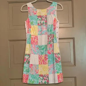 Lilly Pulitzer Delia Shift Multi State Patch Laced thumbnail 2