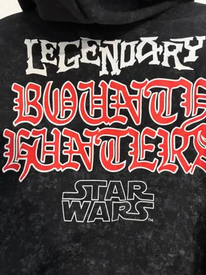 Star Wars hybrid Apparel Legendary Bounty Hunter’s Pullover Graphic Hoodie thumbnail 3