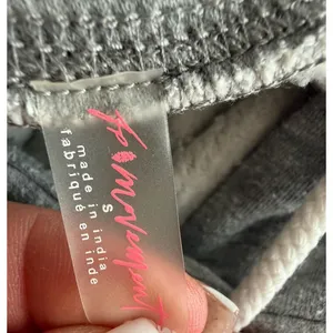 Free People FP Movement Final Call Logo Embroidered Hoodie Heather Grey Small thumbnail 10