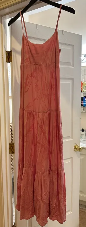 Pink tie dye sundress Size XS thumbnail 1