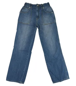 Hudson Jeans Remi Straight Leg High Waisted Elastic Waist Denim Pants Size 26‎ thumbnail 1