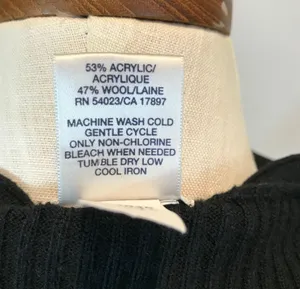 Women’s Black Sweater thumbnail 10
