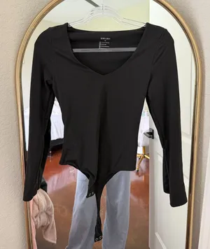 Amazon Bodysuit Black Long Sleeve thumbnail 1