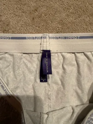 Tommy Hilfiger Blue Paisley Lounge Pants – Size M thumbnail 3