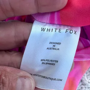 WHITE FOX WOMENS MEDIUM Vibrant Pink top thumbnail 10