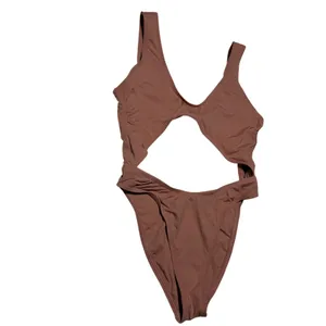 Dippin Daisy Swimwear Brown Tan One-Piece Swimsuit Womens| Size Medium thumbnail 2