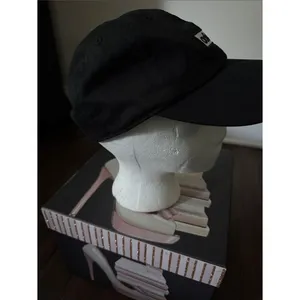 adidas Black Cap with White Logo Patch thumbnail 2