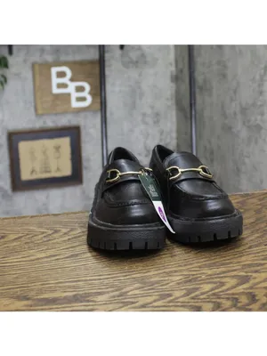 Wild Fable Womens Slip On Platform Loafers Black 5.5M thumbnail 3