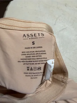 Spanx assets High-Waist Shapewear Shorts in Nude small thumbnail 3
