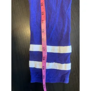 Y2K Lucky Brand Shirt Womens XS‎ Colorblock Purple Sporty 3/4 Sleeve READ thumbnail 12