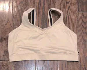 Patagonia tan sports bra size XLarge new with tags thumbnail 1