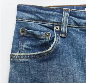 Denim Pencil Skirt thumbnail 8