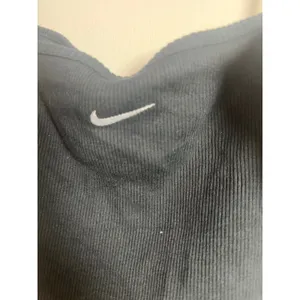 Nike Sportswear Essentials Women Black Ribbed Cami Crop Top‎ DQ5922-010 Medium thumbnail 3