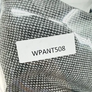 LOFT Gray Houndstooth Ponte Pull-On Straight Leg Dress Pants NEW Size M thumbnail 15
