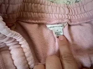 Aéropostale Dusty Pink Fleece Lounge Shorts thumbnail 2