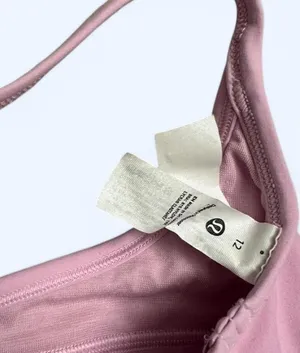 Lululemon pink sweetheart align bra thumbnail 3
