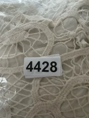 Ivory White Crochet Maxi Dress 1X 100% Cotton Beach Coastal Festival Resort thumbnail 8