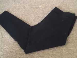 Aerie black skinny‎ work out pants size medium thumbnail 1